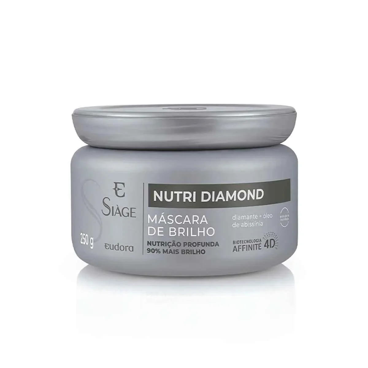 Máscara de Brilho Capilar Siàge Nutri Diamond 250g - imagem 1