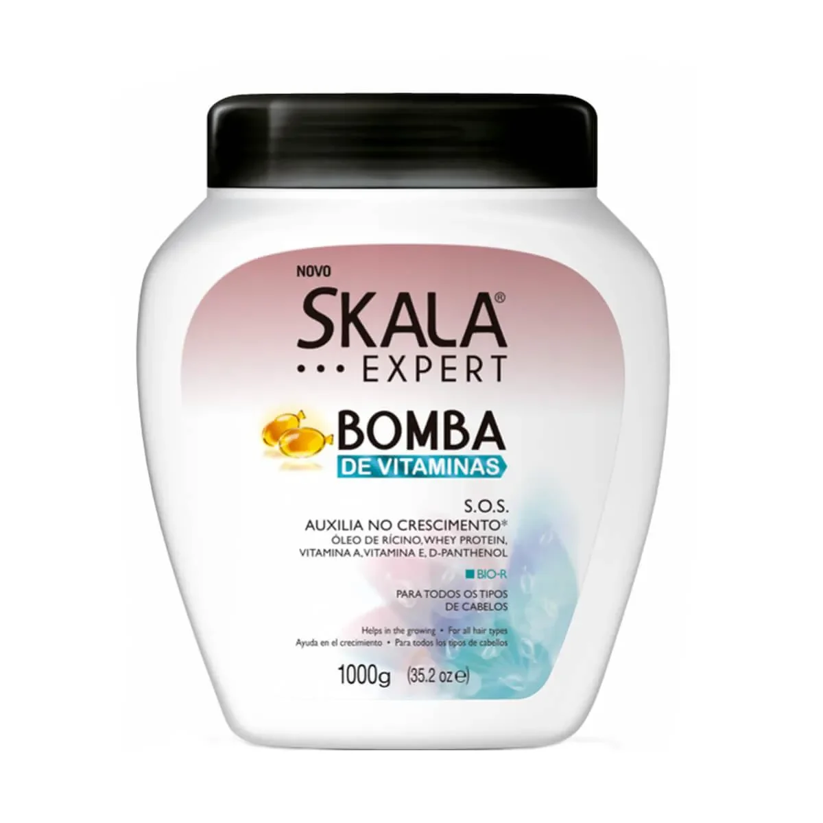 Creme de Tratamento Skala Expert Bomba de Vitaminas 1kg - imagem 1
