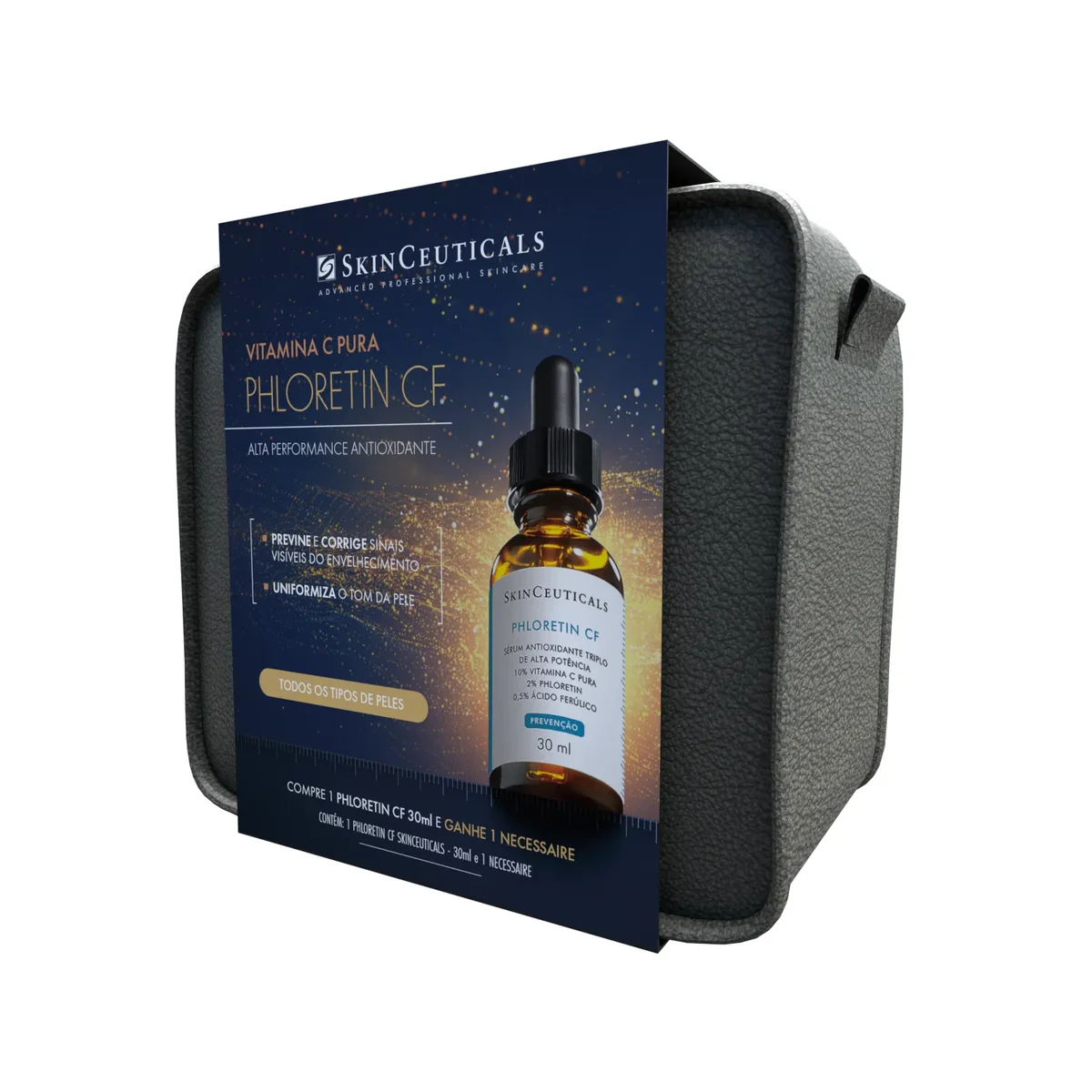 Sérum Facial Antioxidante SkinCeuticals Phloretin CF 30ml + Necessaire - imagem 1
