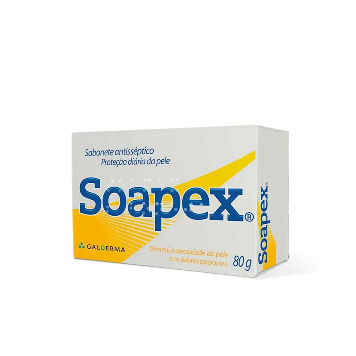 Sabonete Antisséptico em barra Galderma Soapex com 80g - imagem 1