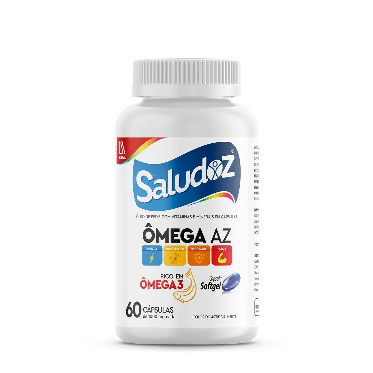Ômega AZ Saludoz Sobral 60 Cápsulas - imagem 1