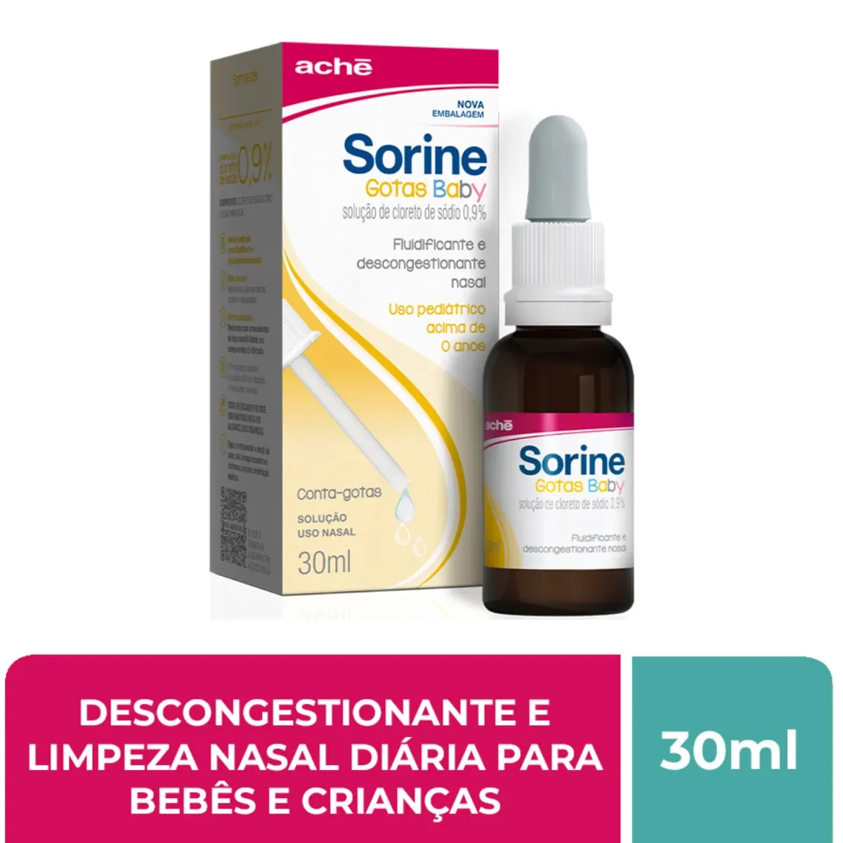 Sorine Infantil Descongestionante Gotas 30ml - imagem 1