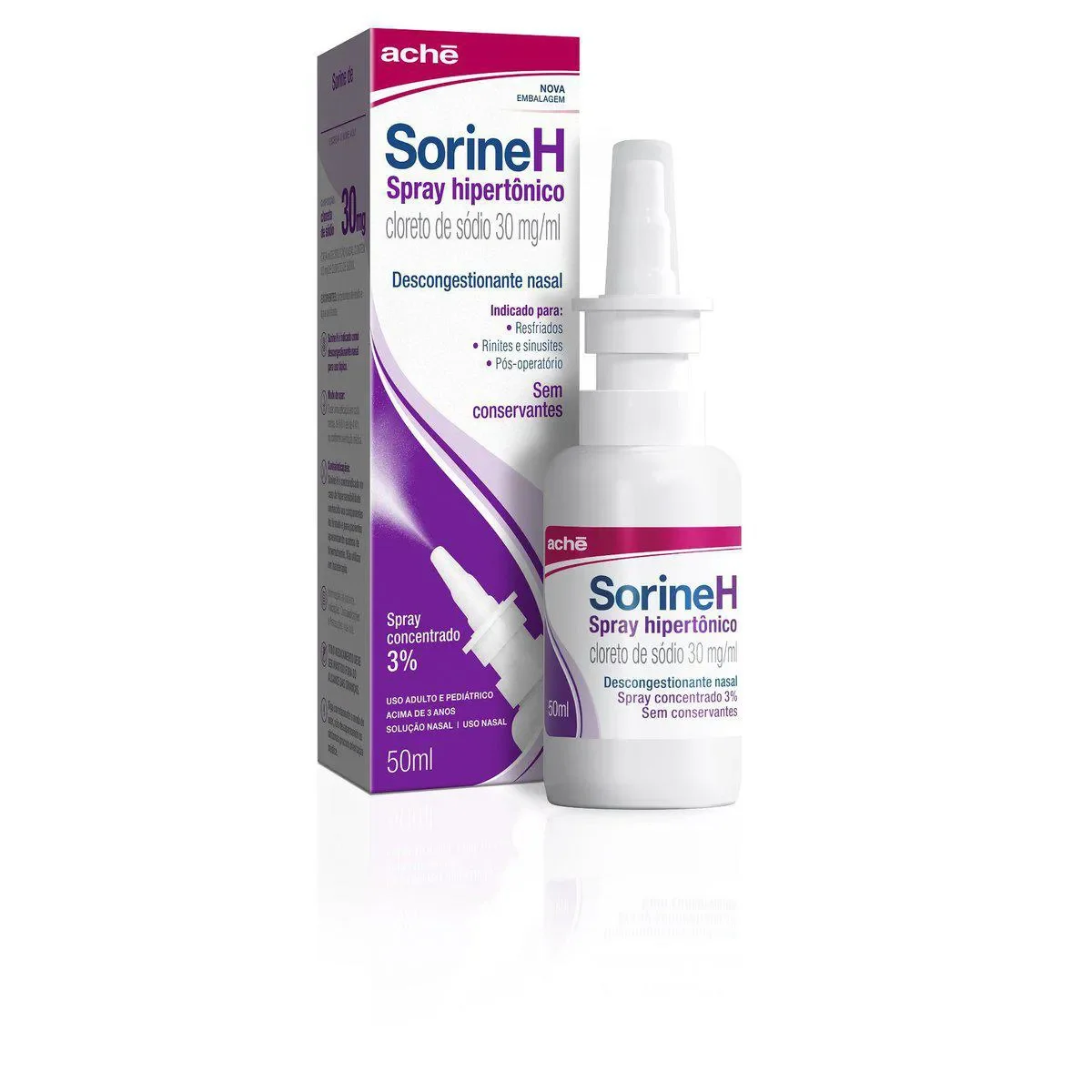 Sorine H 3% Descongestionante Spray 50ml - imagem 1