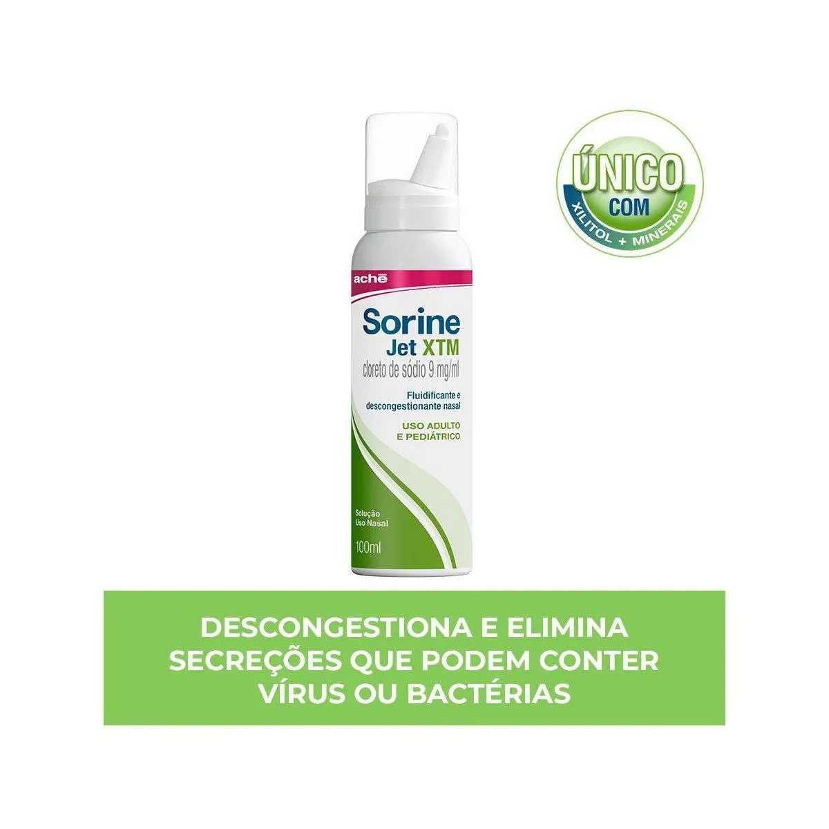 Solução Nasal Sorine XTM Jet 0,9% 100ml - imagem 1