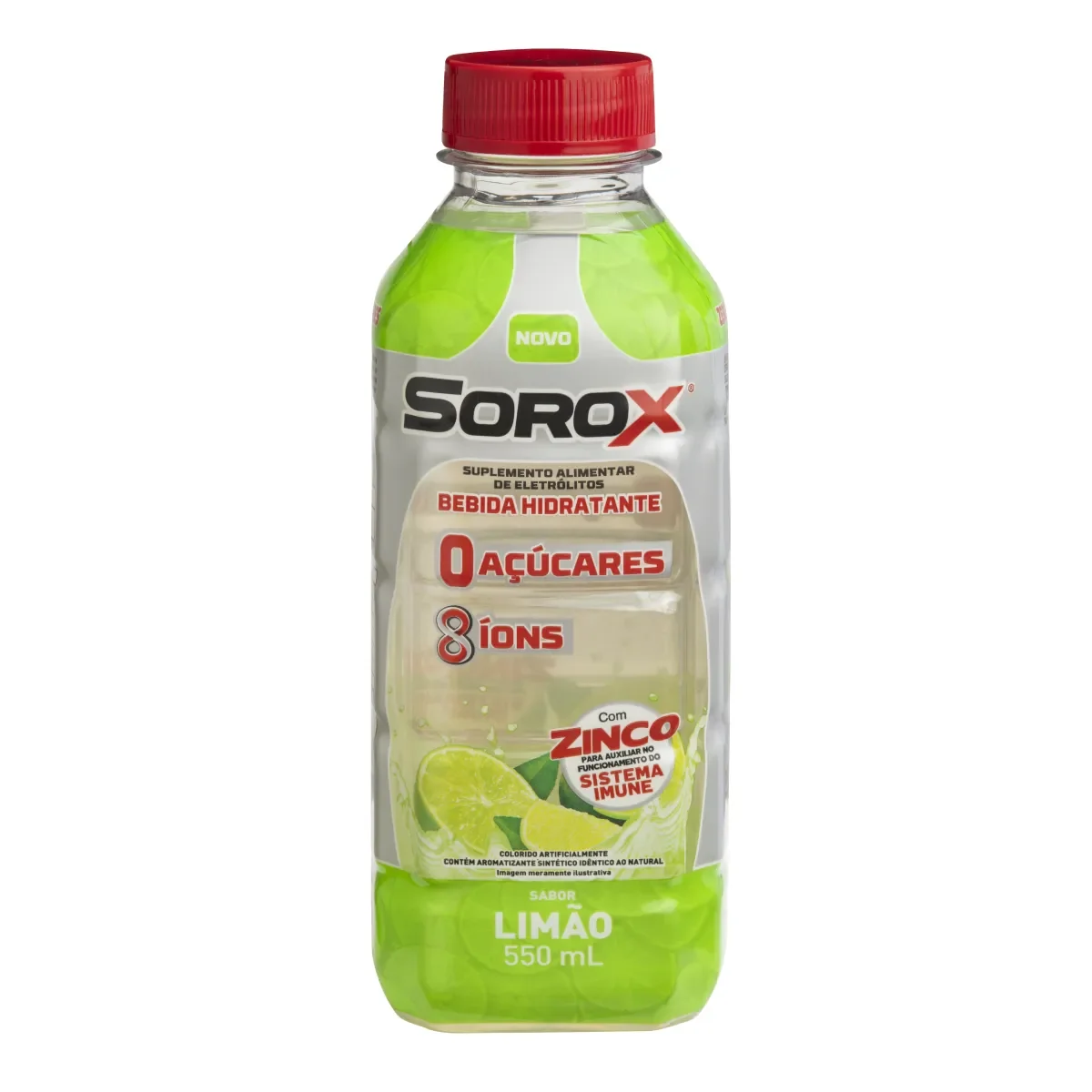Isotônico Sorox Limão 550ml - imagem 1