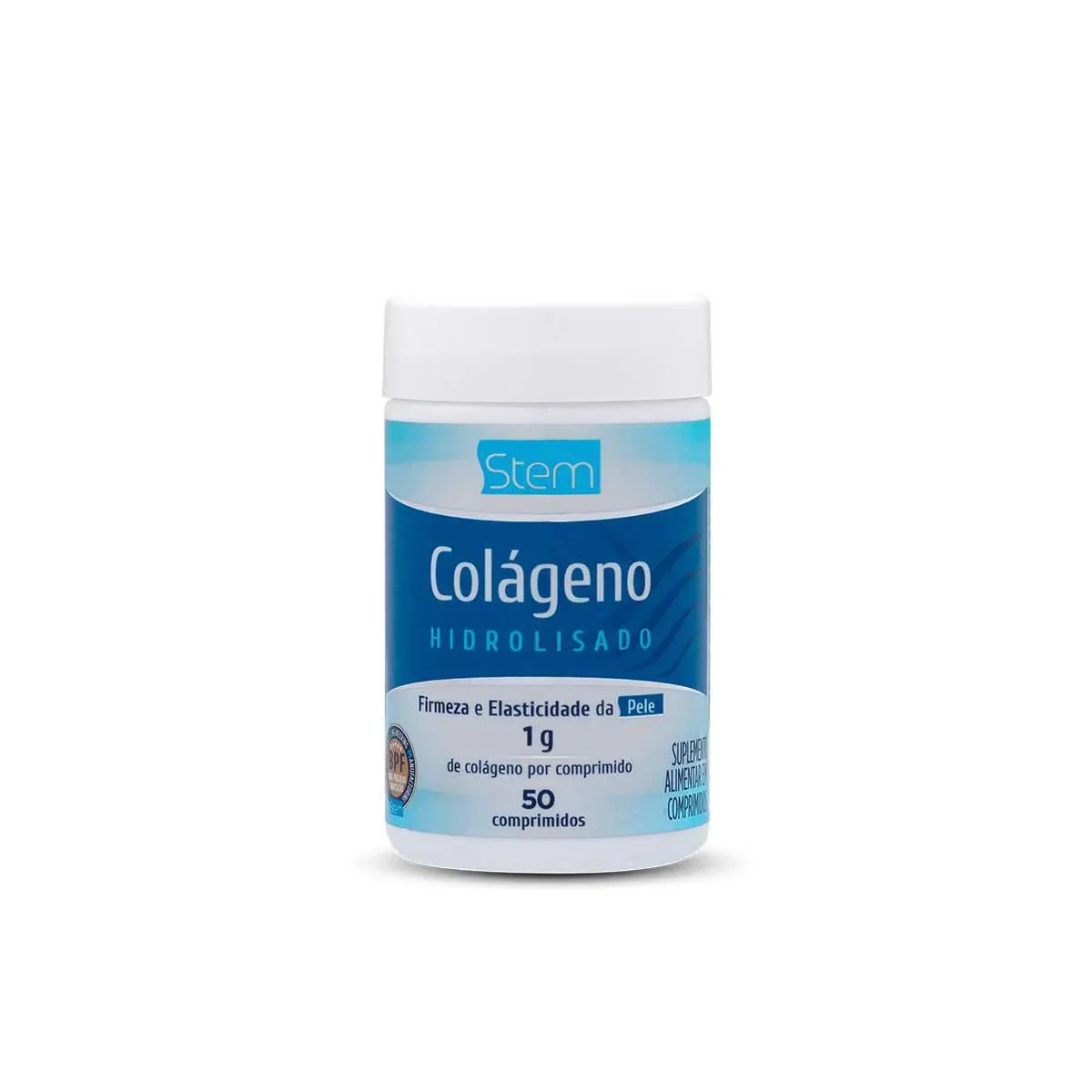 Colágeno Hidrolisado Stem com 50 comprimidos - imagem 1