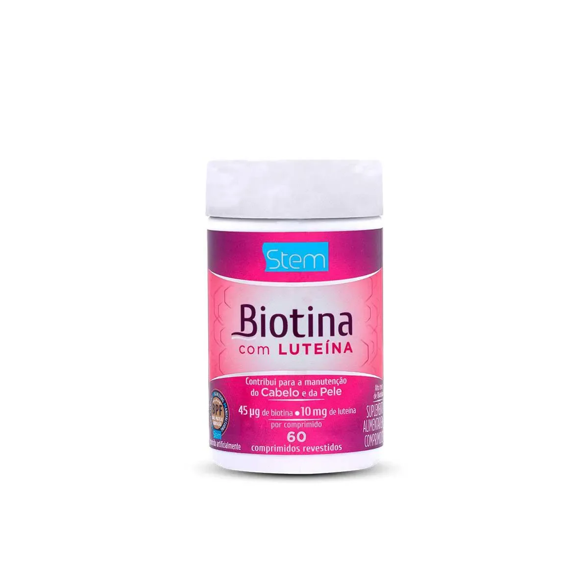 Biotina Plus com Luteína Stem Pharmaceutical com 60 comprimidos - imagem 1