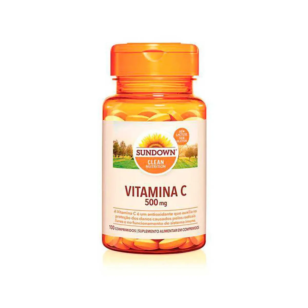 Vitamina C Sundown 500mg 100 comprimidos - imagem 1