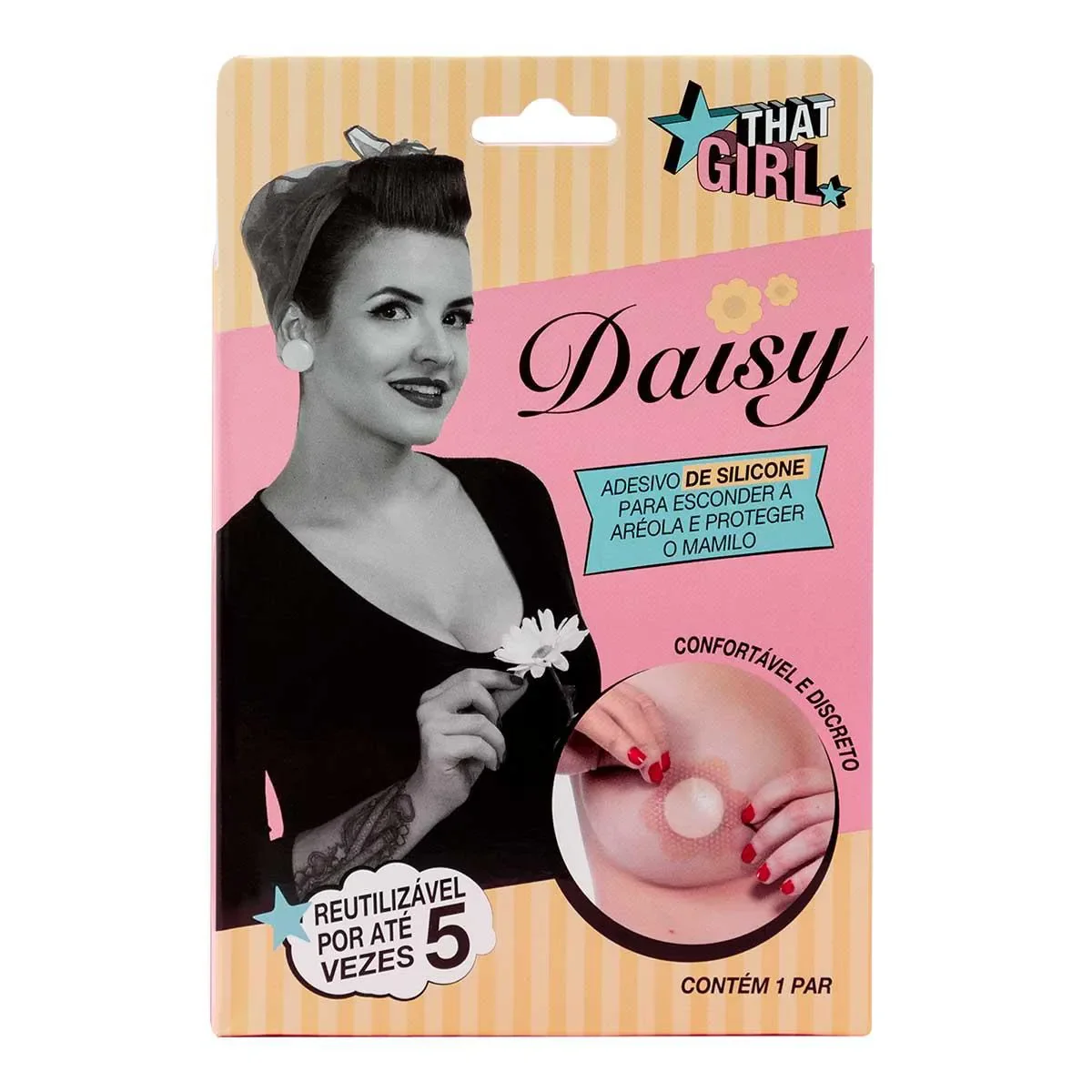 Adesivo de Silicone para Seios That Girl Daisy 1 Par - imagem 1