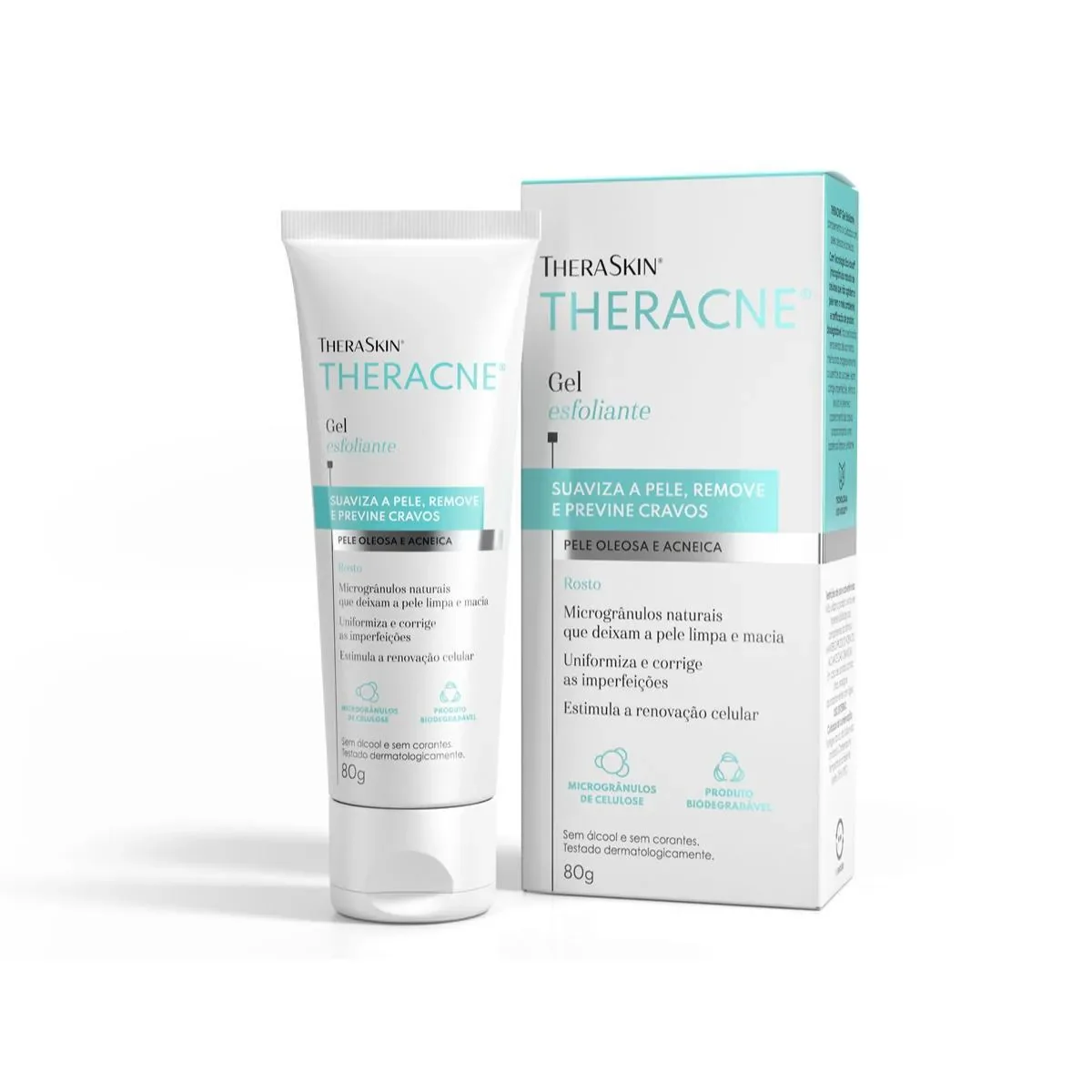 Gel Esfoliante TheraSkin Theracne com 80g - imagem 1