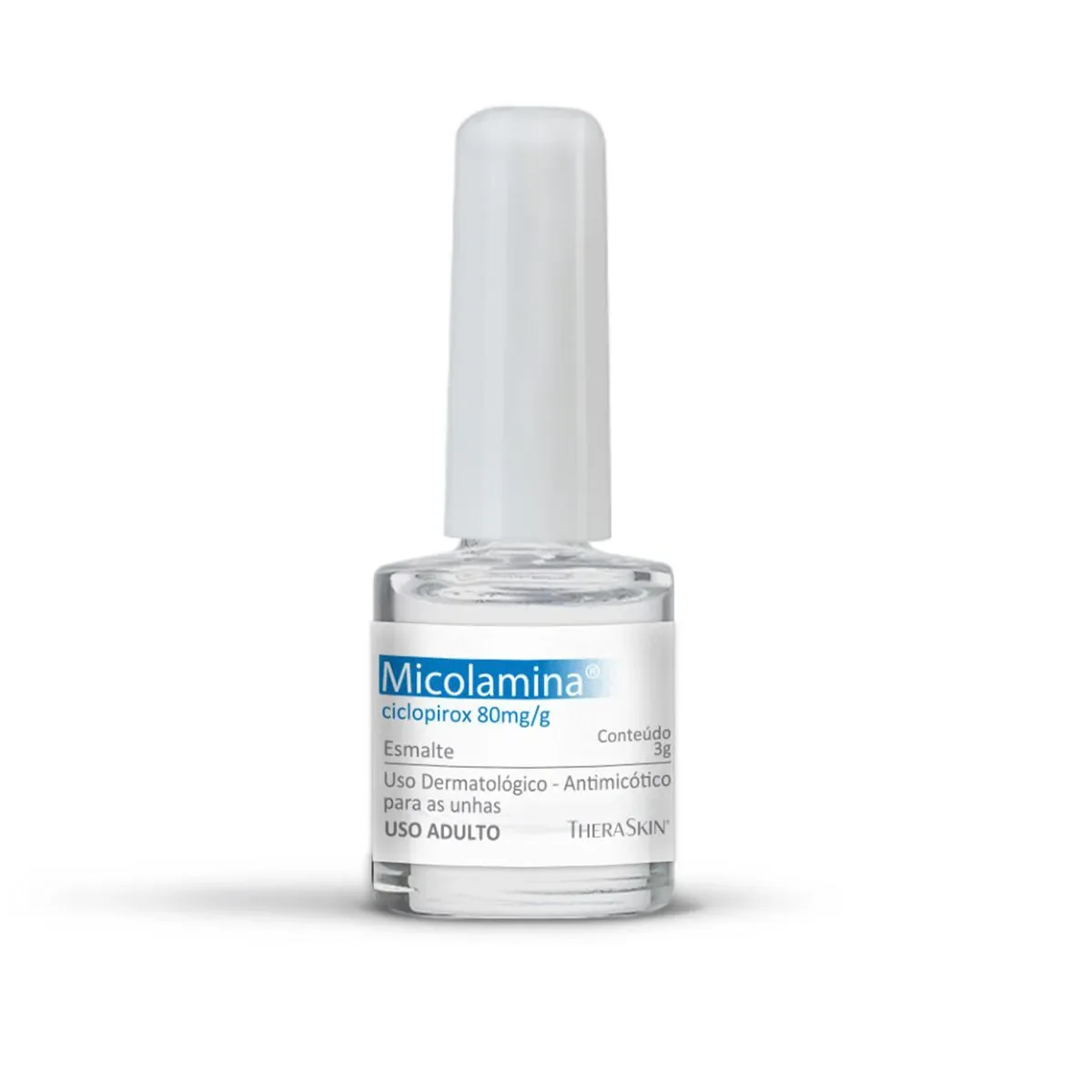 Micolamina Ciclopirox 80mg/g Esmalte 3g - imagem 1