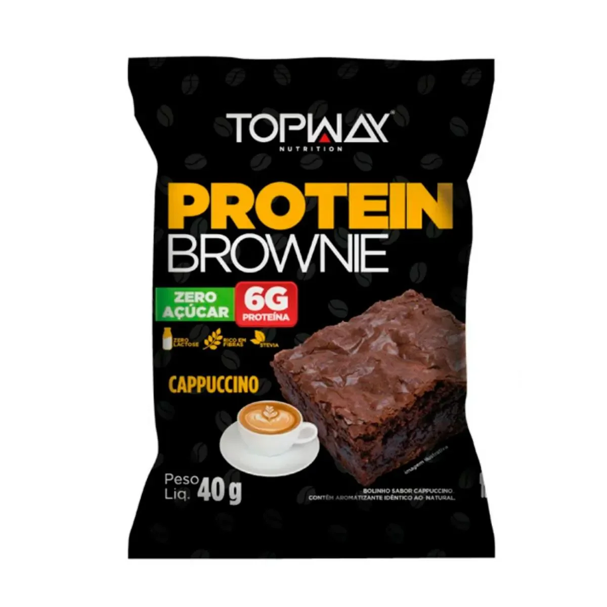 Brownie Protein Topway Zero Açúcar 40g - imagem 1