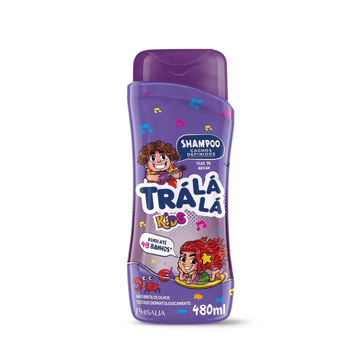 Shampoo Trá Lá Lá Kids Cachos com 480ml - imagem 1