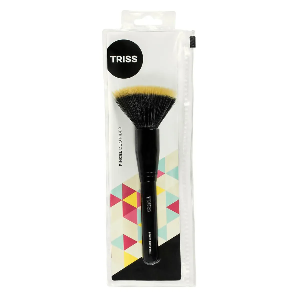 Píncel de Maquiagem Duo Fiber Triss 1 Unidade - imagem 1