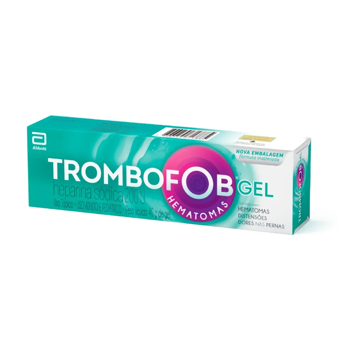 Trombofob 200U Gel com 40g - imagem 1