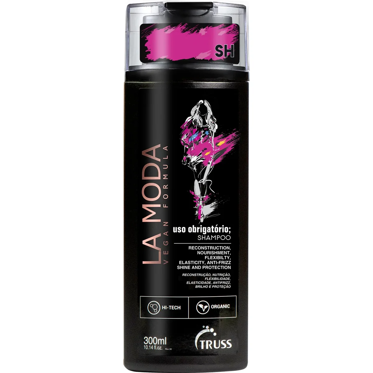 Shampoo Truss La Moda Uso Obrigatório 300ml - imagem 1