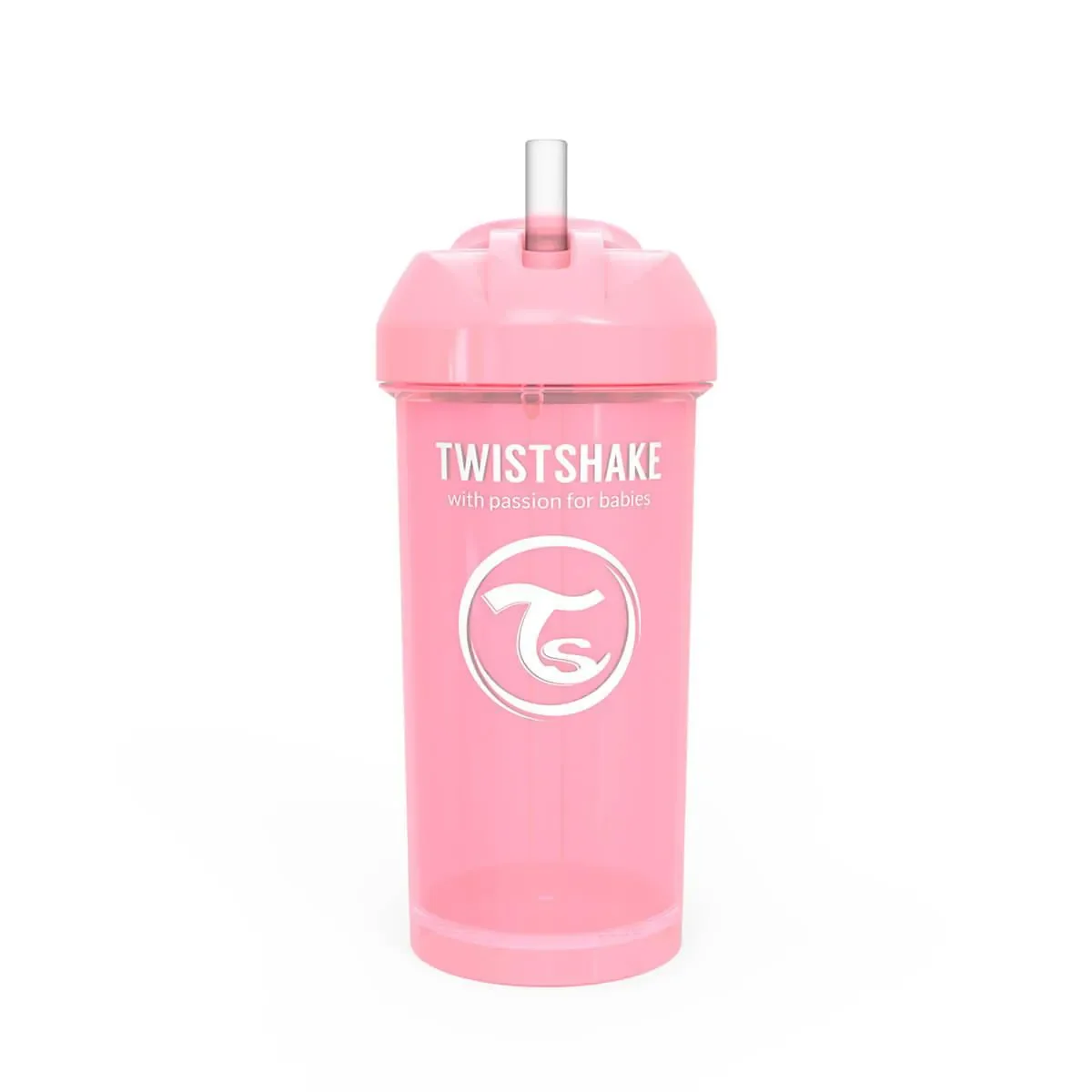 Copo com Canudo Twistshake Straw 6+ Meses 360ml - imagem 1