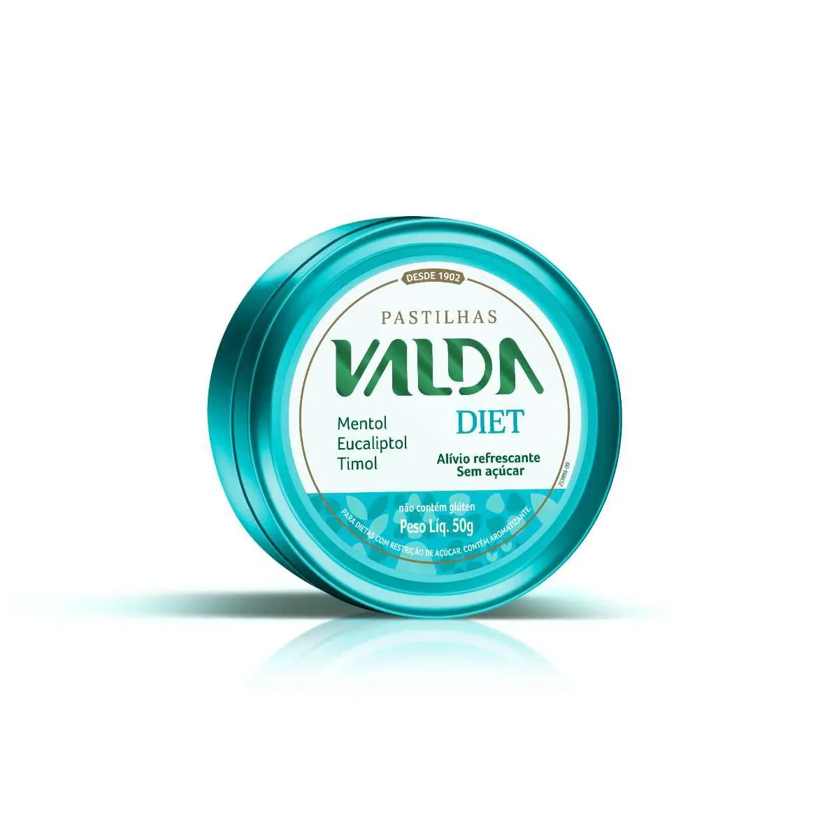 Pastilha Valda Diet Lata 50g - imagem 1