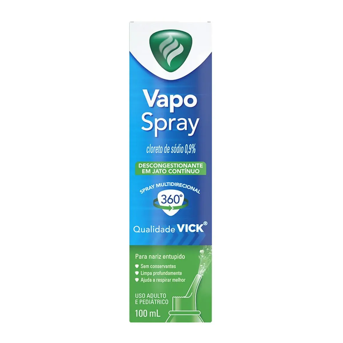 Vick Vapo Spray Descongestionante Nasal 100ml - imagem 1