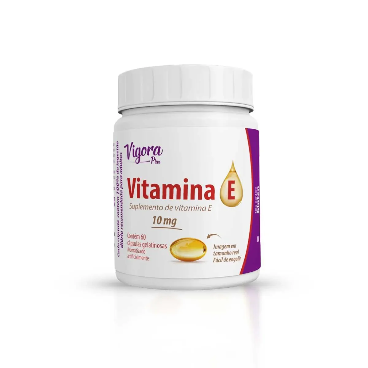 Vitamina E Vigora Plus 60 cápsulas - imagem 1
