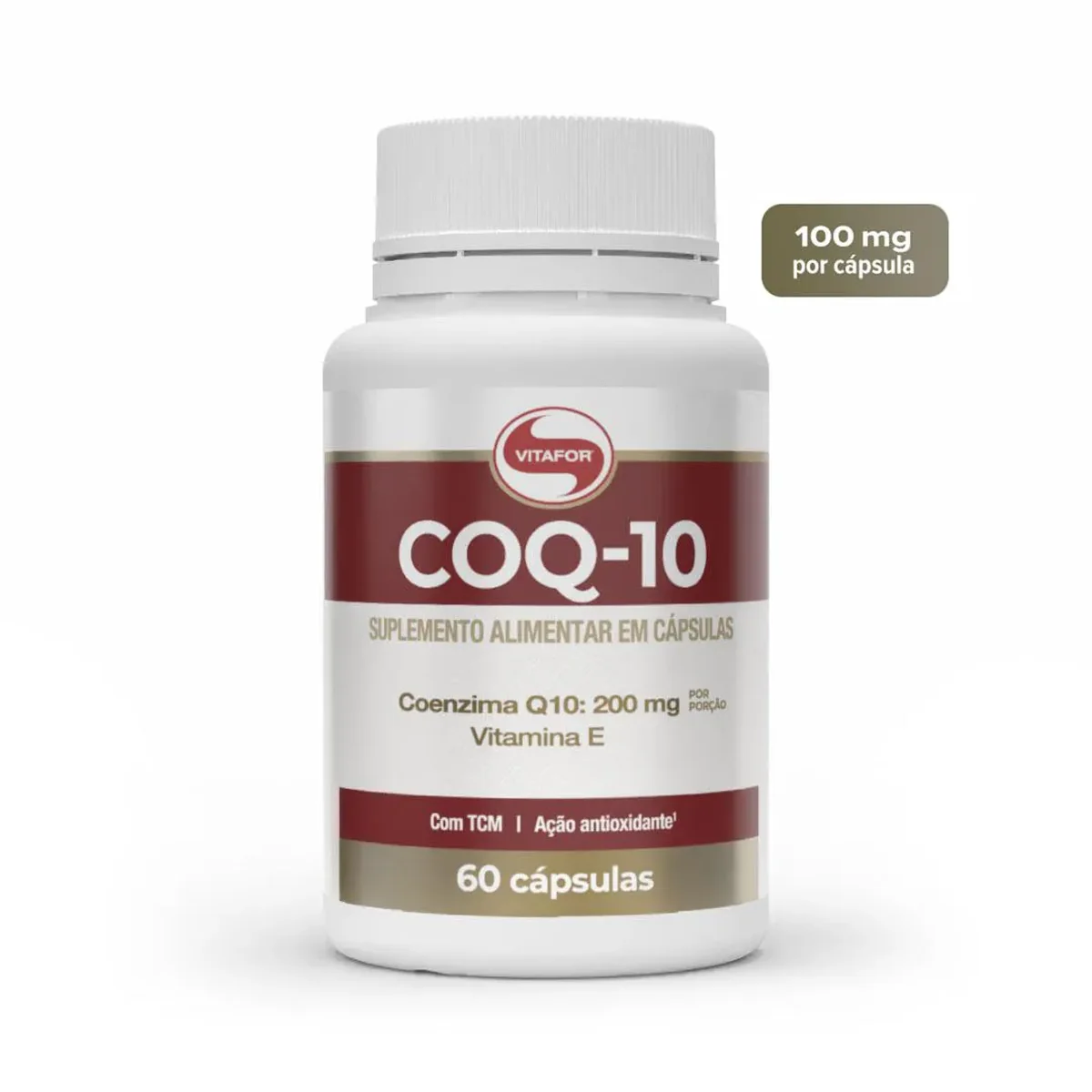 Suplemento Alimentar Vitafor Coenzima Q10 60 cápsulas - imagem 1