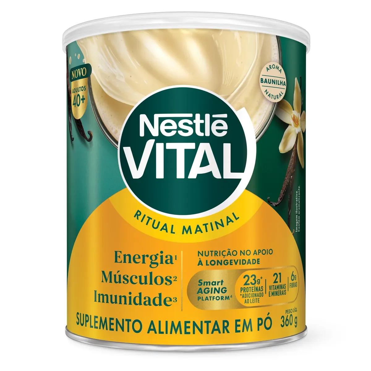Suplemento Alimentar em Pó Nestlé Vital Ritual Matinal - imagem 1
