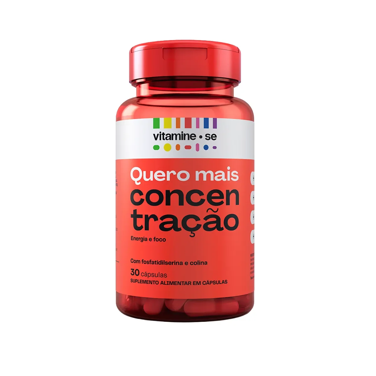 Polivitamínico Vitamine-se Quero Concentração 30 cápsulas - imagem 1