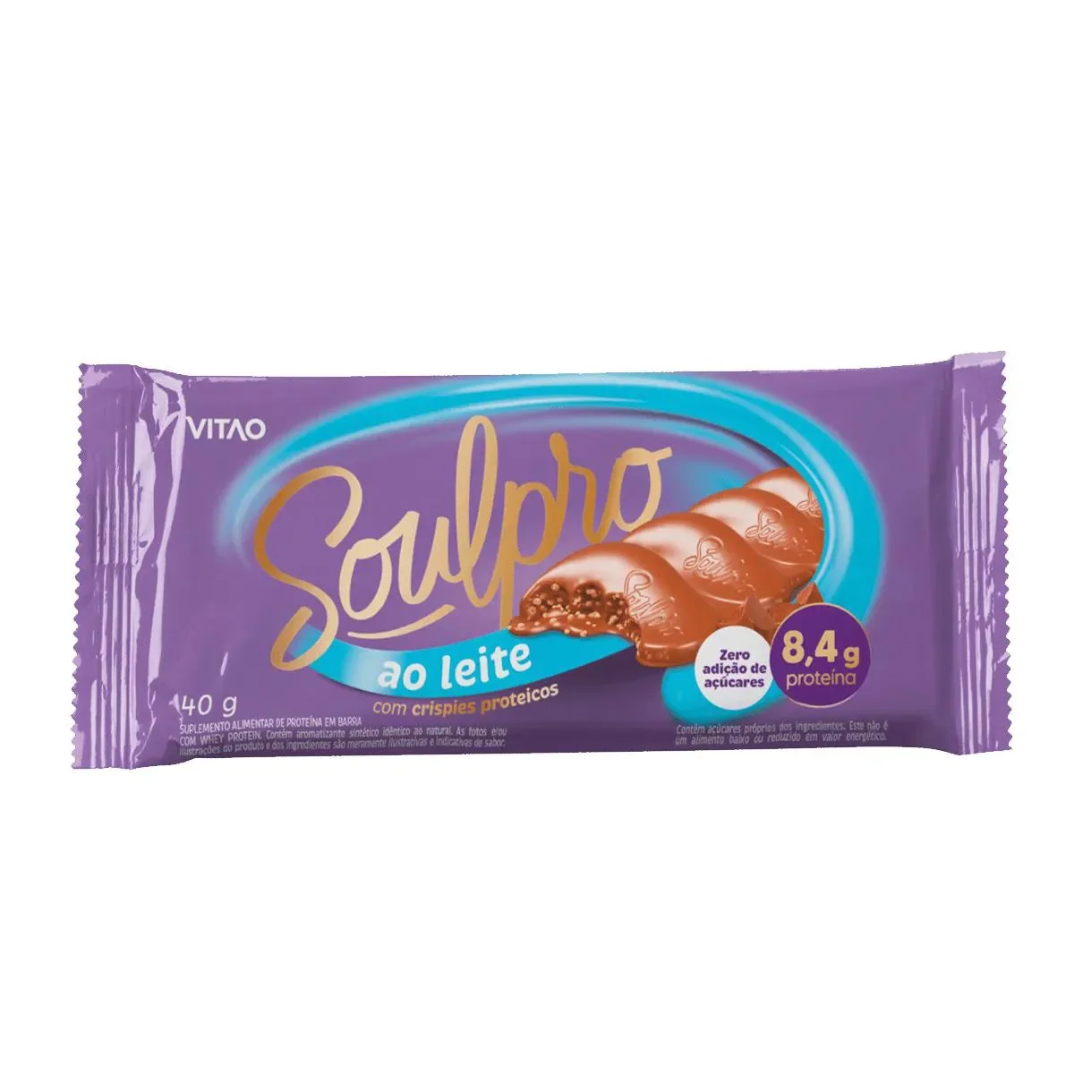 Proteico Soulpro Zero Açúcar 40g - imagem 1