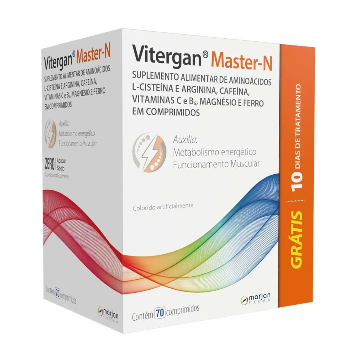 Polivitamínico Vitergan Master N 70 comprimidos - imagem 1