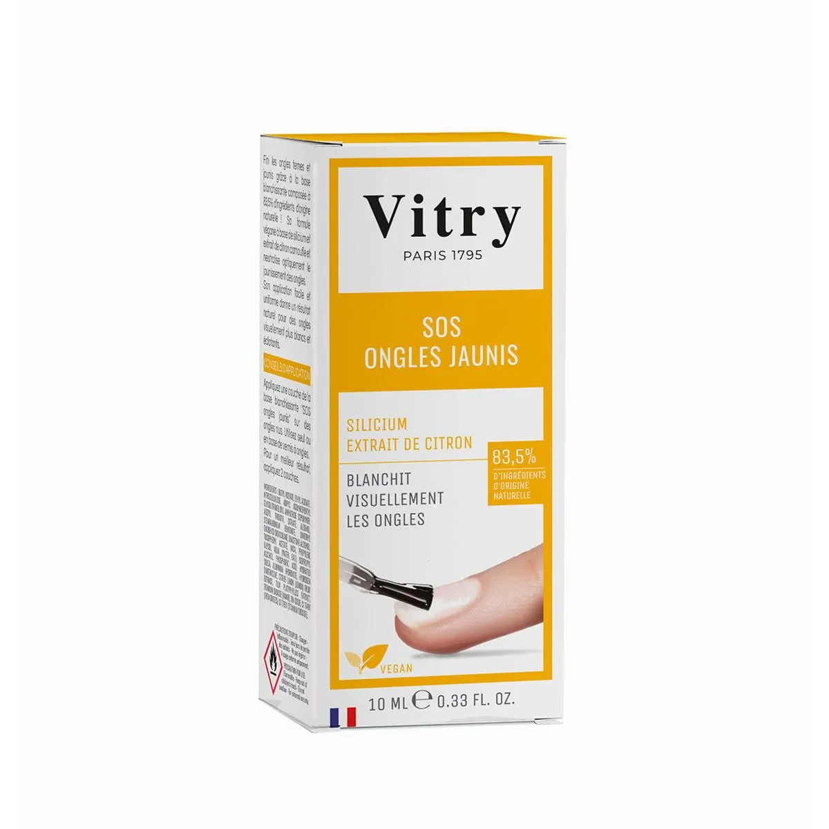 Base Sos Unhas Amareladas Vitry 10ml - imagem 1