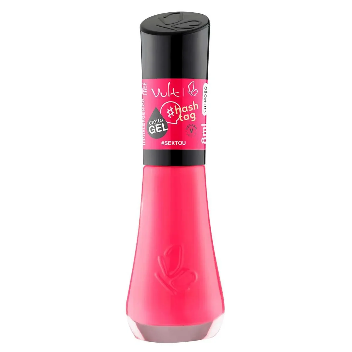 Esmalte Cremoso Vult 5Free #Hashtag 8ml - #sextou - imagem 1