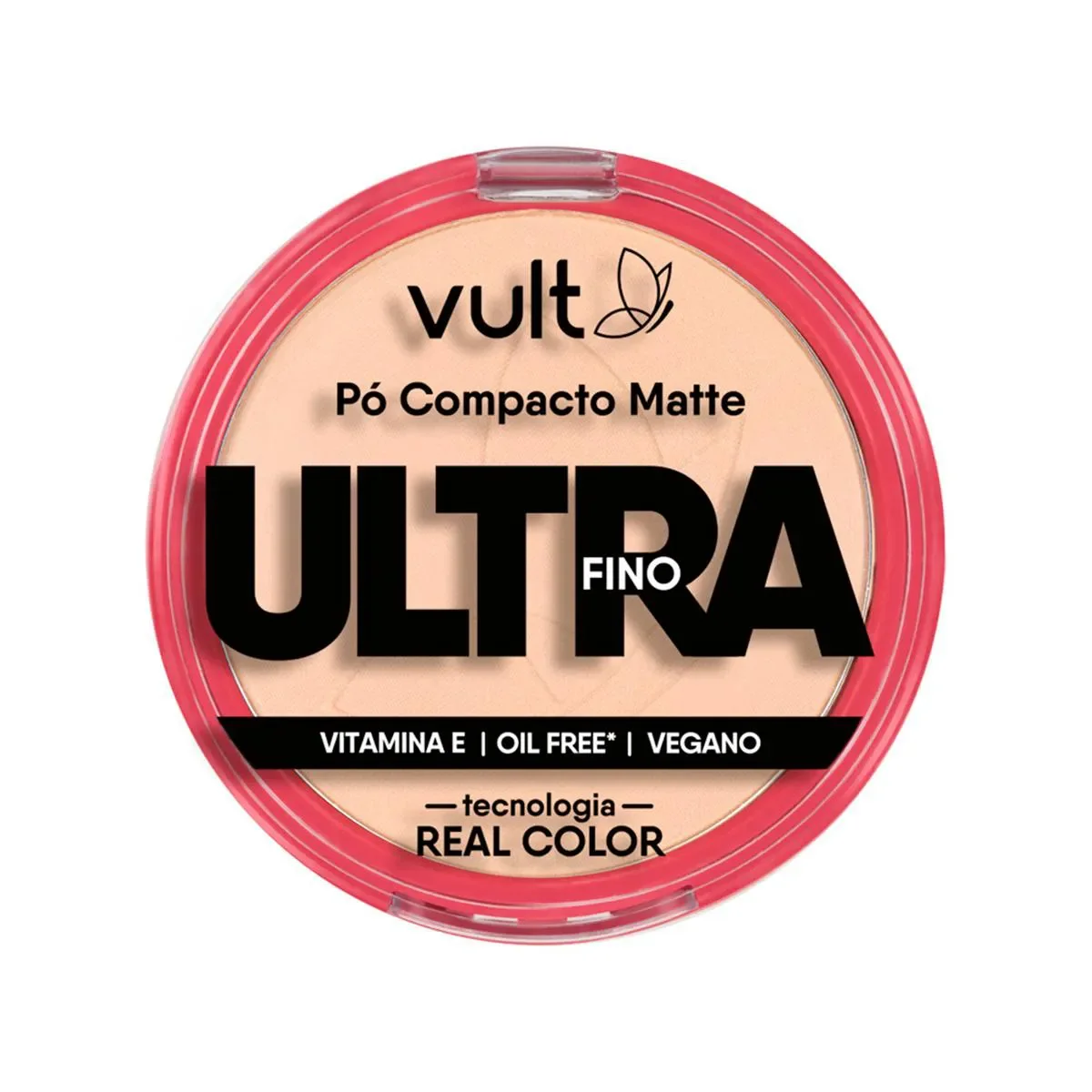 Pó Compacto Matte Ultrafino Vult 6g - imagem 1