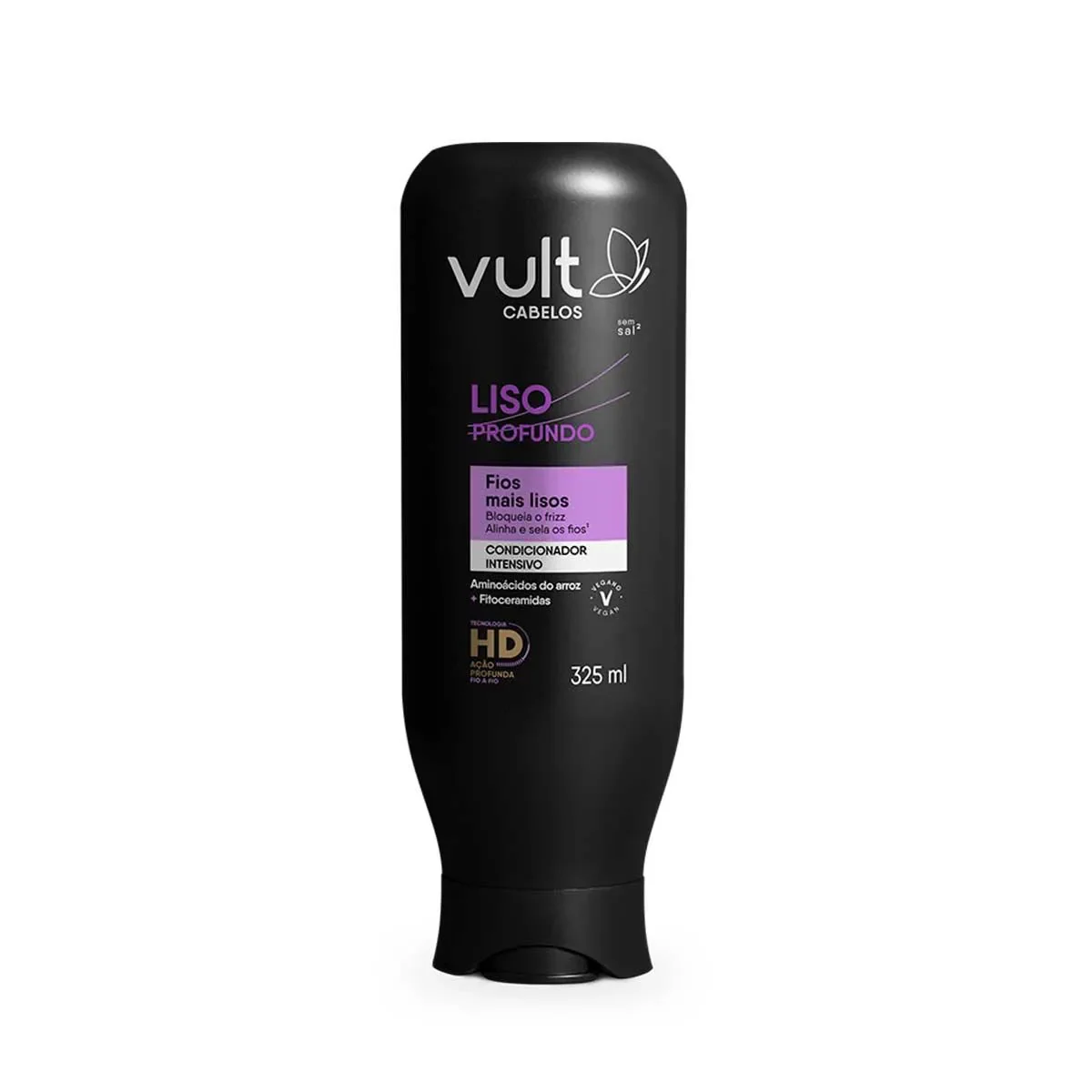 Condicionador Cabelos Vult Liso Profundo 325ml - imagem 1