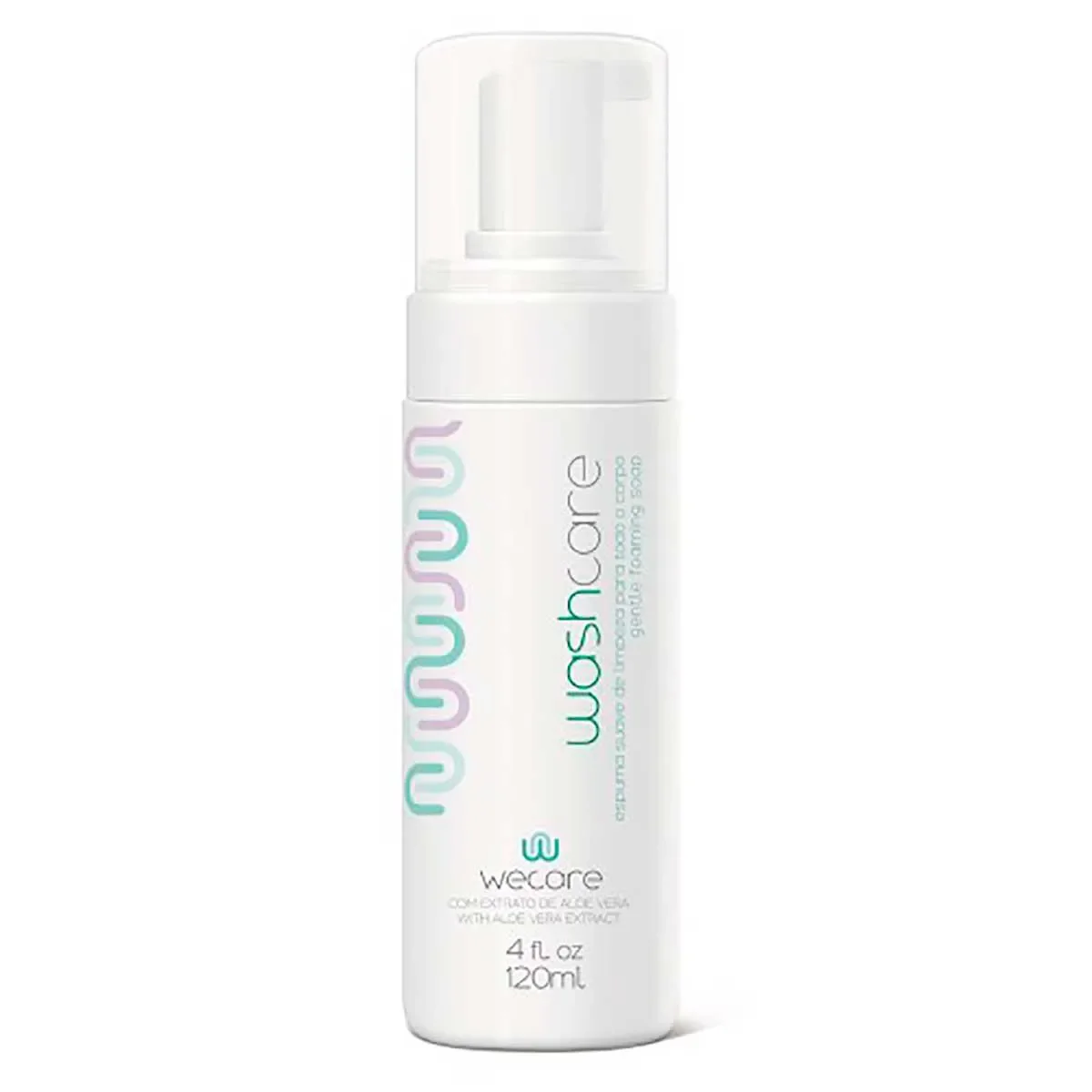 Espuma de Limpeza Washcare com 120ml - imagem 1