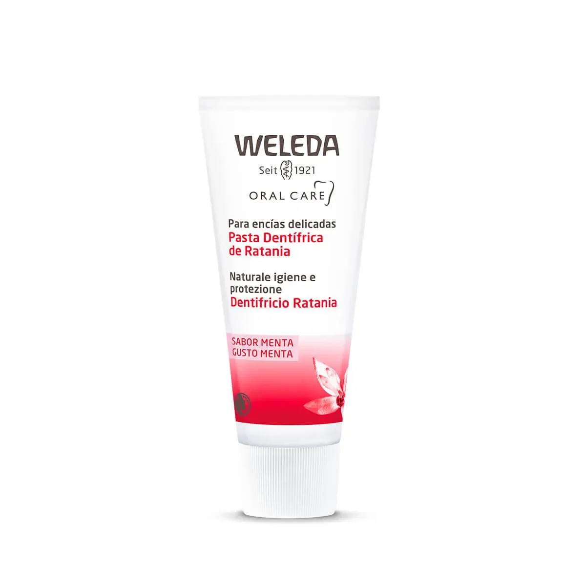 Creme Dental Weleda Oral Care Ratânia 75ml - imagem 1