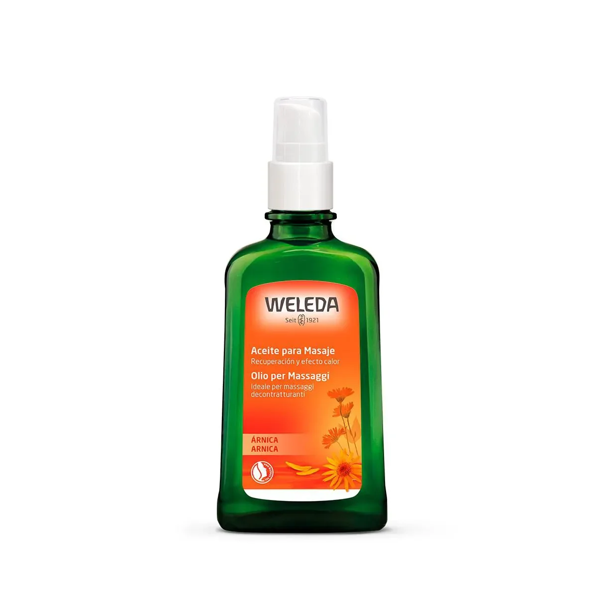Óleo de Massagem com Arnica Weleda com 100ml - imagem 1