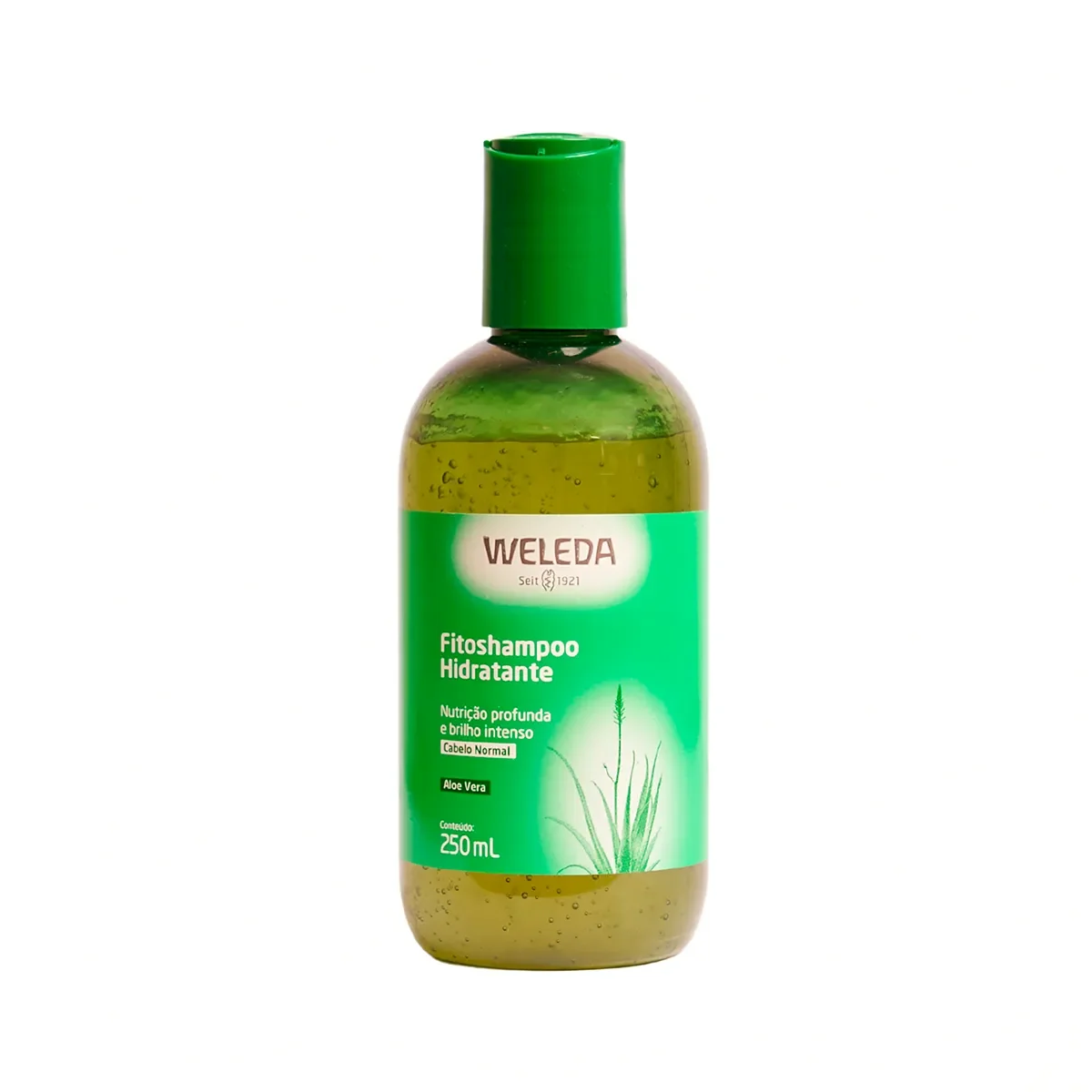 Fitoshampoo Hidratante Weleda Aloe Vera Nutrição e Brilho 250ml - imagem 1