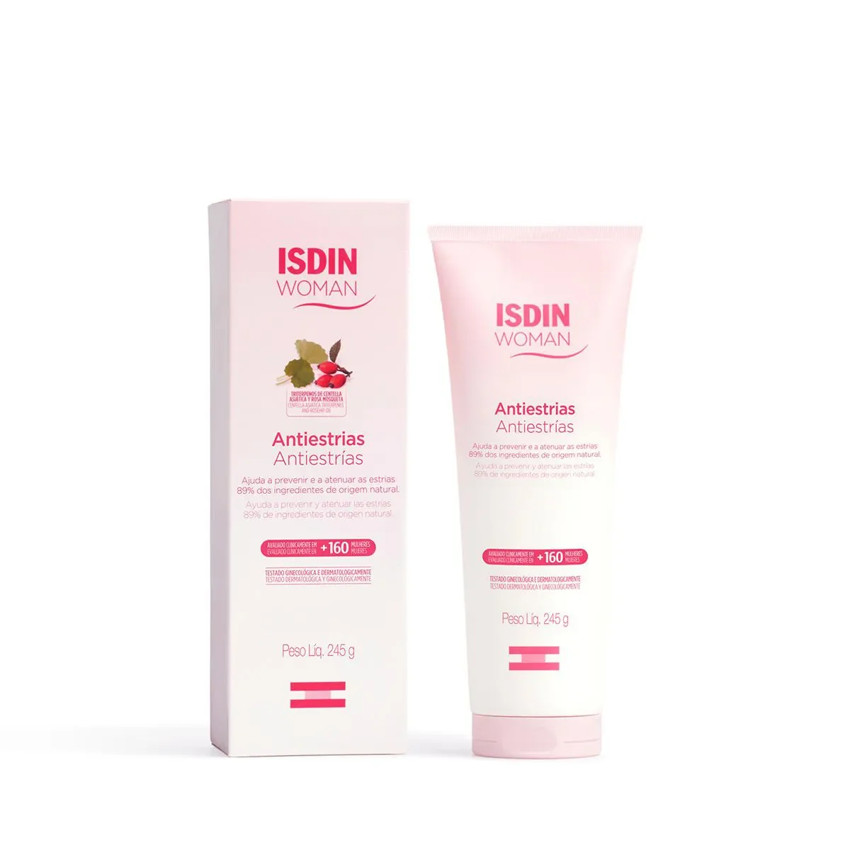 Creme Antiestrias Isdin Woman Hidratante 250ml - imagem 1