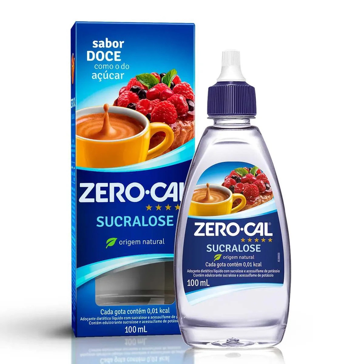 Adoçante Zero-Cal Sucralose com 100ml - imagem 1